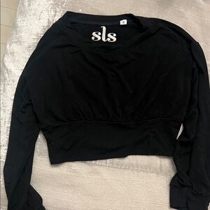 Kids Black Jersey Top